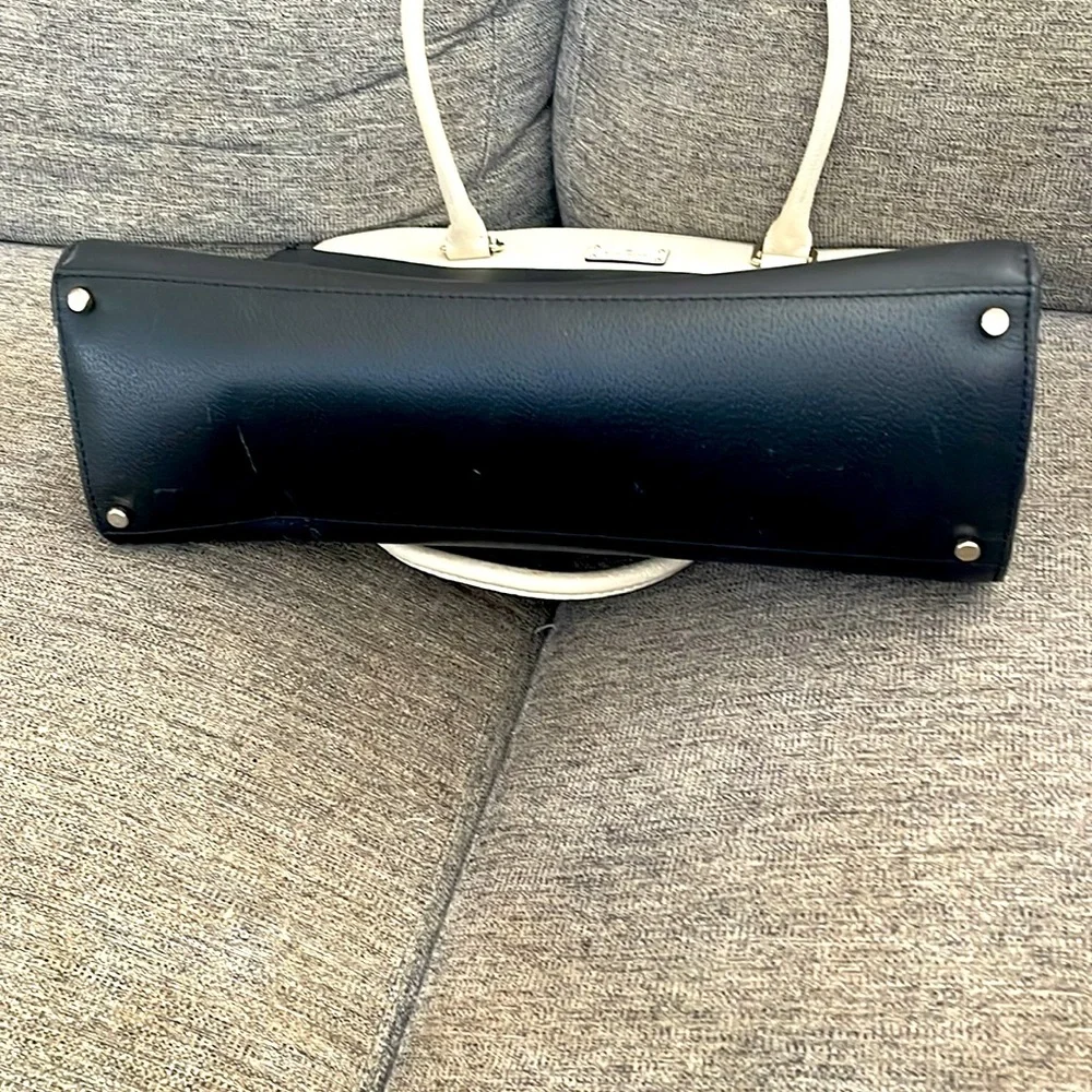 Kate Spade Color Block Black and White Tote - Picture 4 of 6